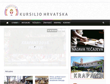 Tablet Screenshot of kursiljo.com